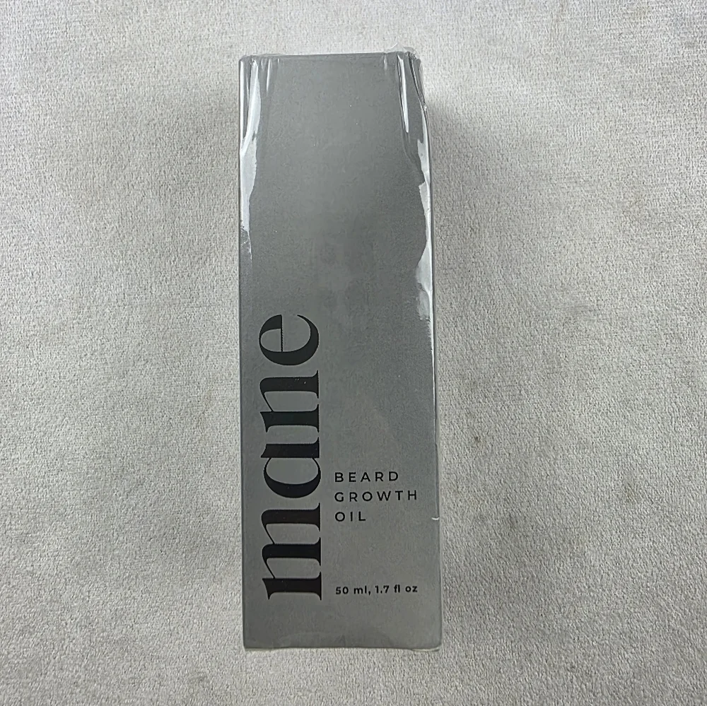NWT Mane Beard Growth Oil 1.7 Fl Oz Full Size